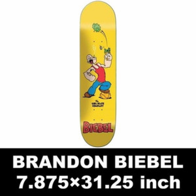Girl Skateboards Brandon Biebel 7.875