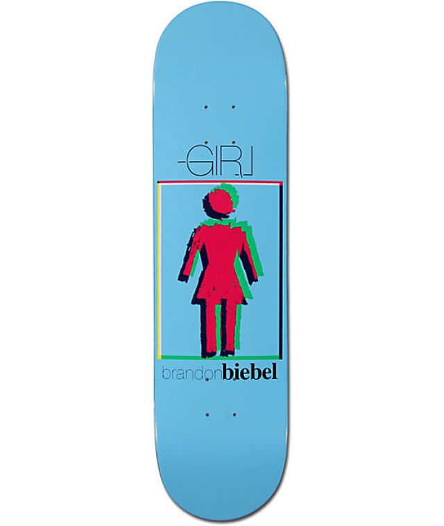 Girl Skateboards Modern Brandon Biebel 8.0